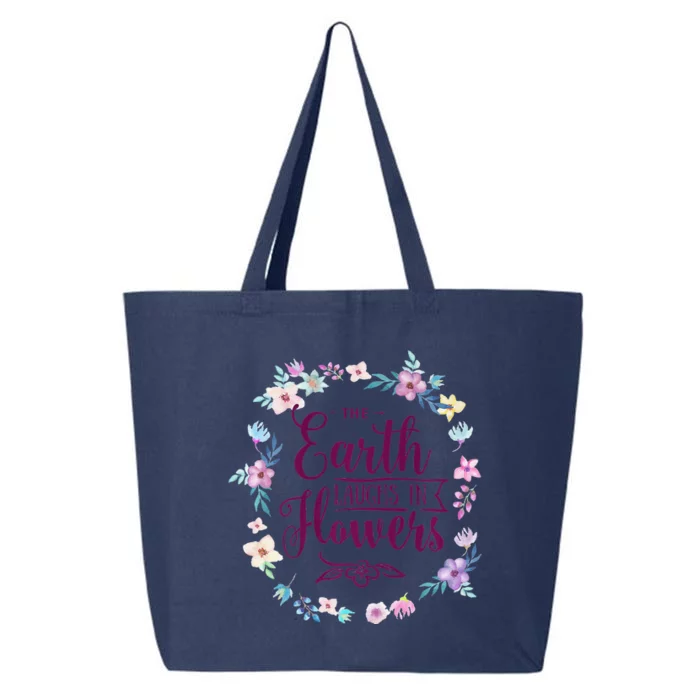 The Earth Laughs In Flowers Mother's Day Gift 25L Jumbo Tote