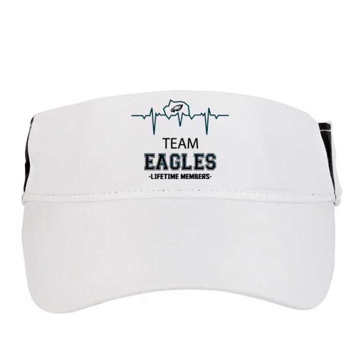 Team Eagle..s Lifetime Members Adult Drive Performance Visor