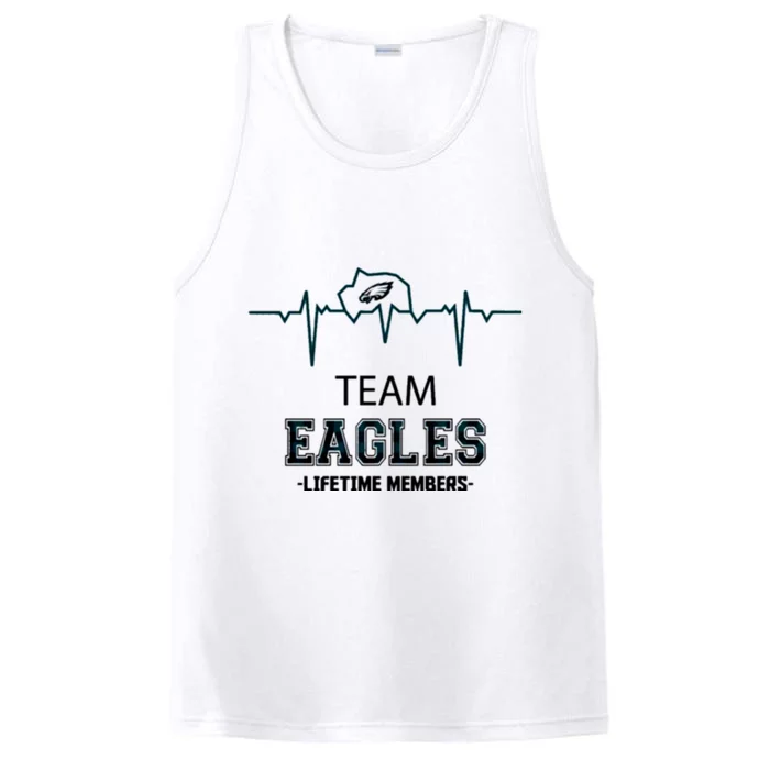 Team Eagle..s Lifetime Members Performance Tank