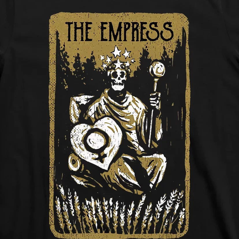 The Empress Mystical Outfit Occult Tarot Card T-Shirt