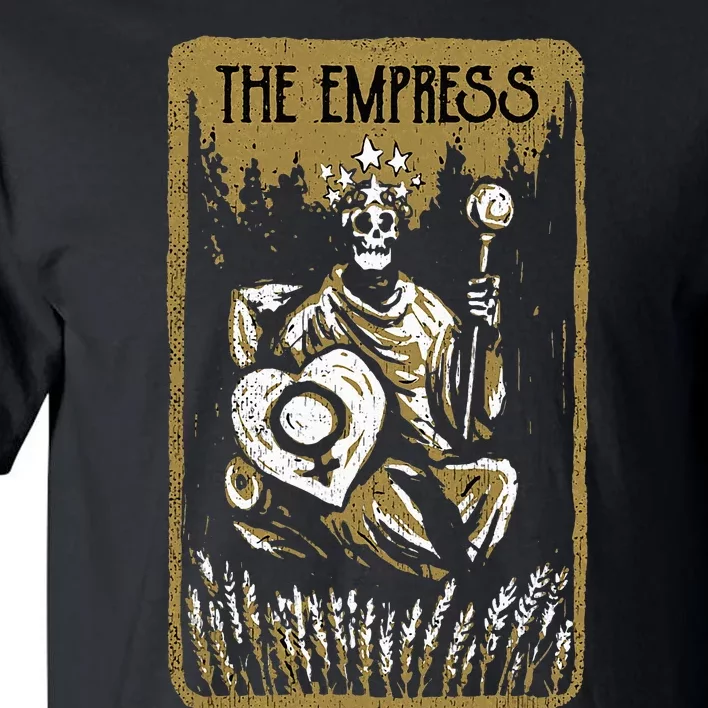 The Empress Mystical Outfit Occult Tarot Card Tall T-Shirt