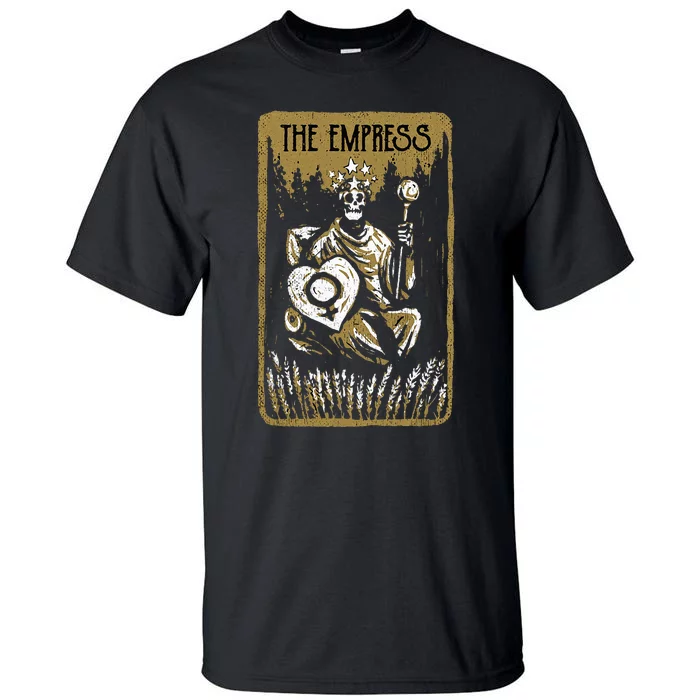 The Empress Mystical Outfit Occult Tarot Card Tall T-Shirt