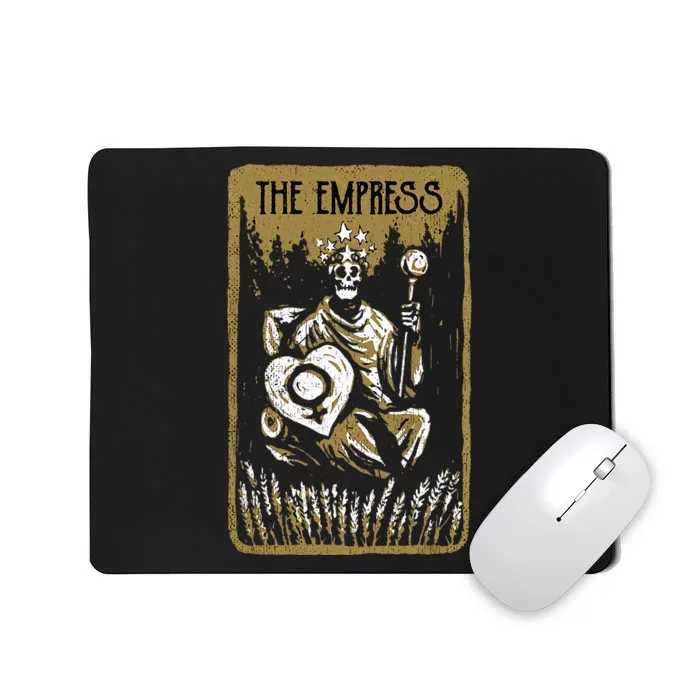 The Empress Mystical Outfit Occult Tarot Card Mousepad