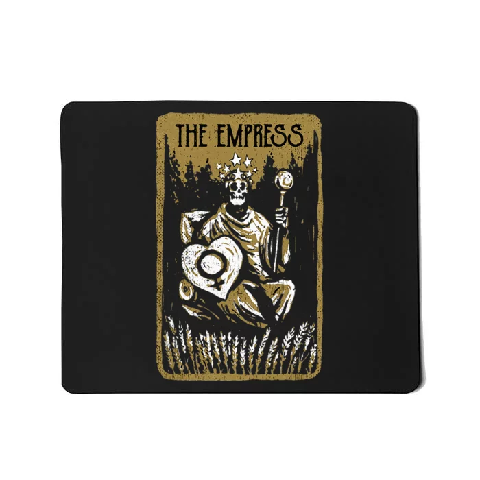 The Empress Mystical Outfit Occult Tarot Card Mousepad