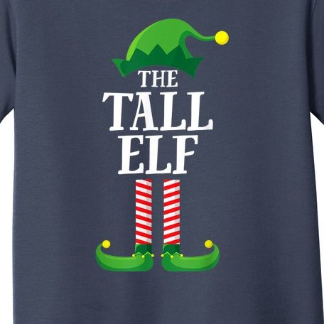 Tall Elf Matching Family Group Christmas Party Pajama Toddler T-Shirt