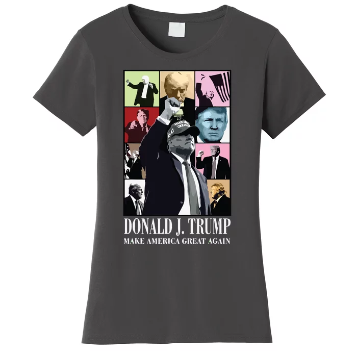 Trump Eras Make America Healthy Again For Trump Era 2024 Women's T-Shirt