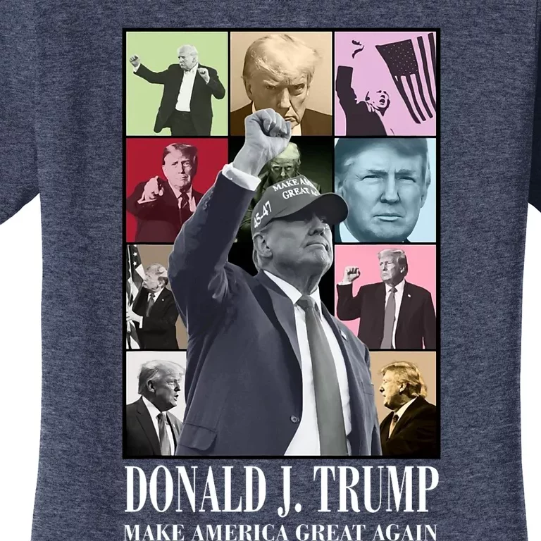 Trump Eras Make America Healthy Again For Trump Era 2024 Women's T-Shirt