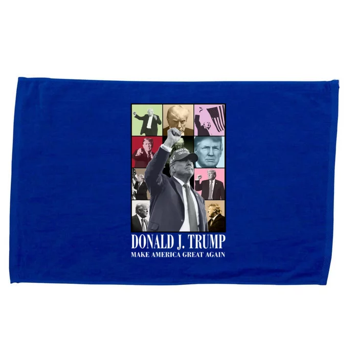 Trump Eras Make America Healthy Again For Trump Era 2024 Microfiber Hand Towel