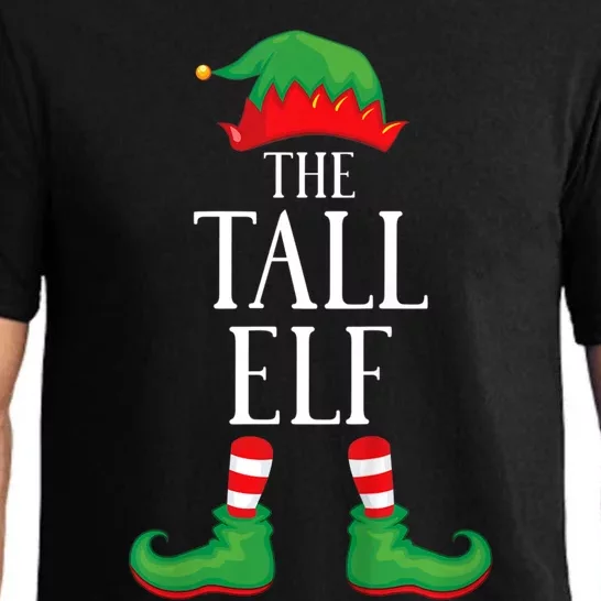 Tall Elf Matching Group Xmas Funny Family Christmas Pajama Set