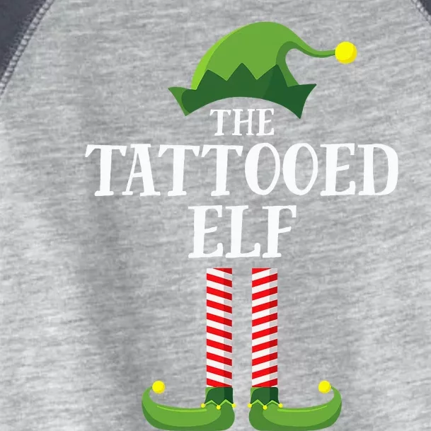 Tattooed Elf Matching Family Group Christmas Party Pyjamas Toddler Fine Jersey T-Shirt