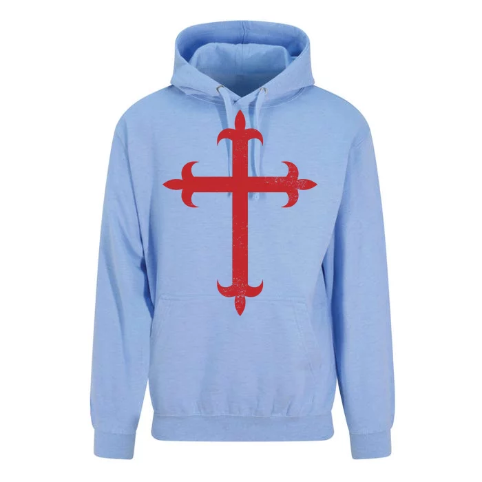 Templar Cross Unisex Surf Hoodie