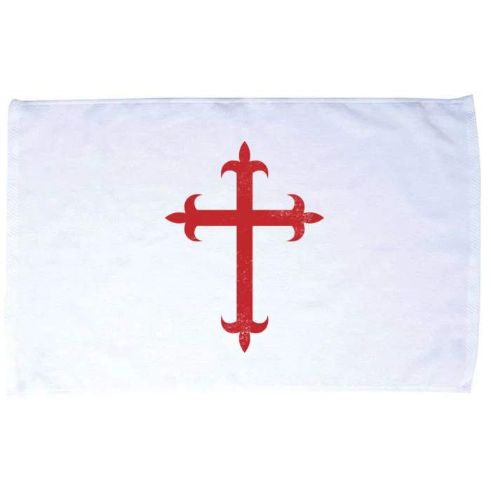 Templar Cross Microfiber Hand Towel