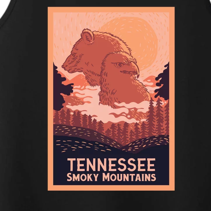 Tennessee Smoky Mountains Performance Tank