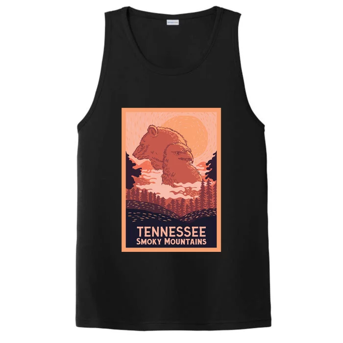 Tennessee Smoky Mountains Performance Tank