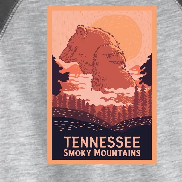 Tennessee Smoky Mountains Toddler Fine Jersey T-Shirt