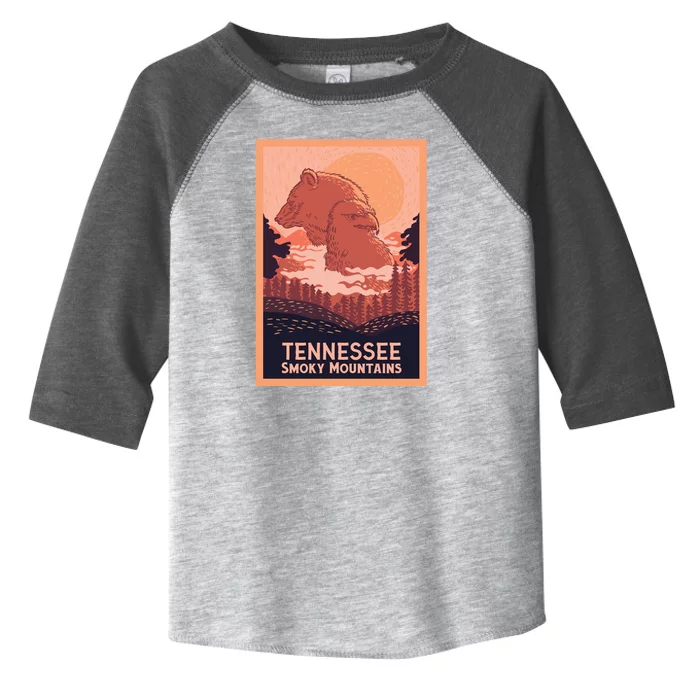 Tennessee Smoky Mountains Toddler Fine Jersey T-Shirt