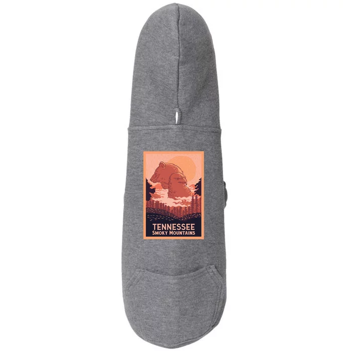 Tennessee Smoky Mountains Doggie 3-End Fleece Hoodie