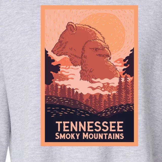 Tennessee Smoky Mountains Cropped Pullover Crew