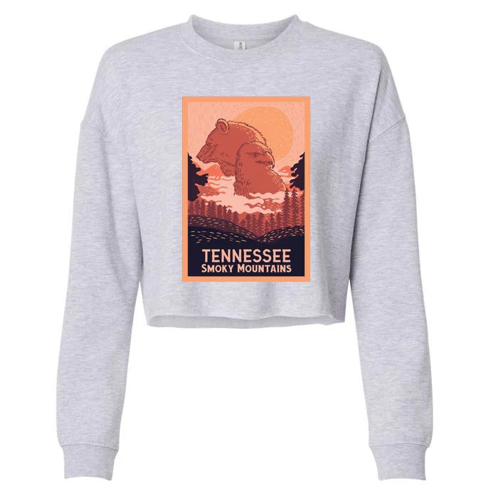 Tennessee Smoky Mountains Cropped Pullover Crew