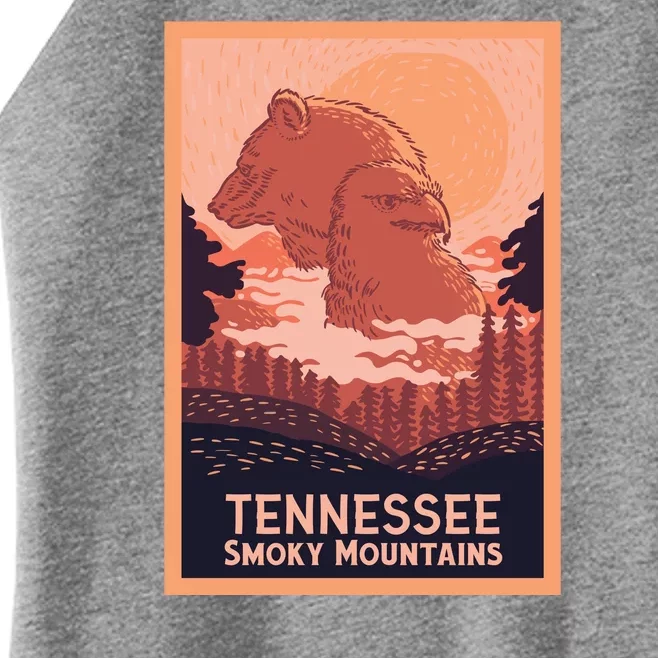 Tennessee Smoky Mountains Women’s Perfect Tri Rocker Tank