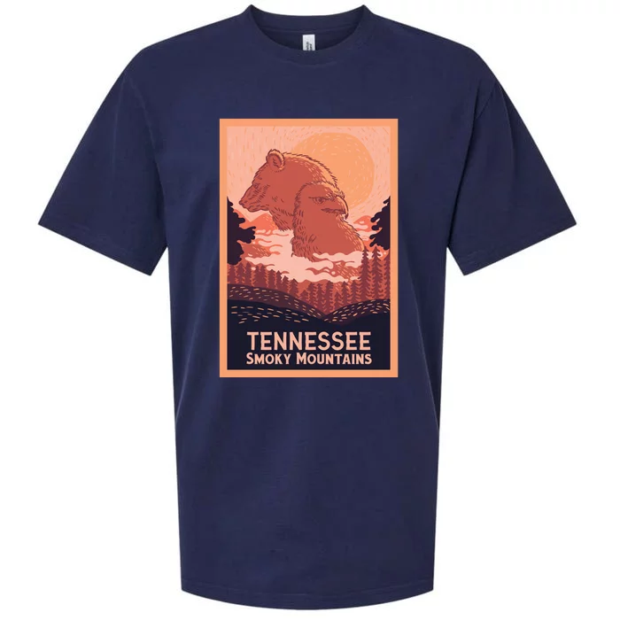 Tennessee Smoky Mountains Sueded Cloud Jersey T-Shirt