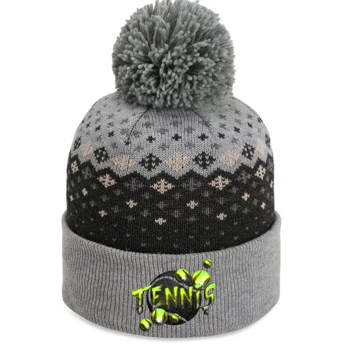 Tennis The Baniff Cuffed Pom Beanie