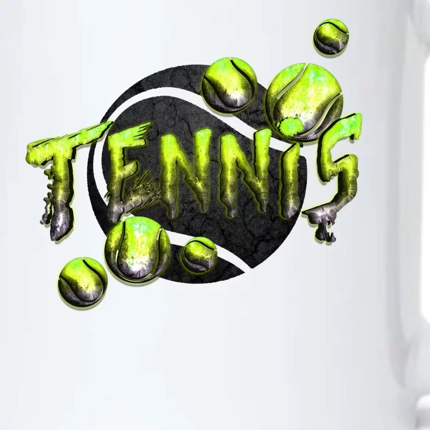 Tennis Black Color Changing Mug