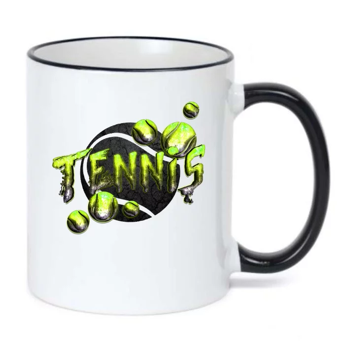 Tennis Black Color Changing Mug