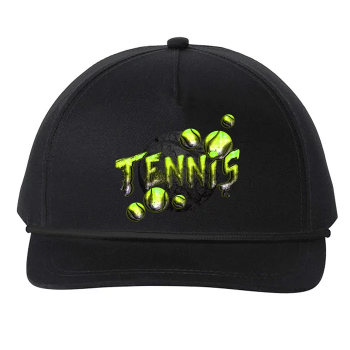 Tennis Snapback Five-Panel Rope Hat