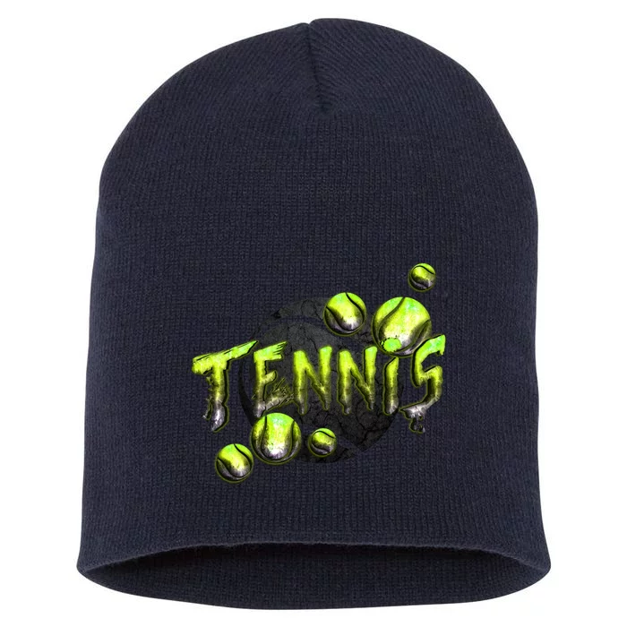 Tennis Short Acrylic Beanie