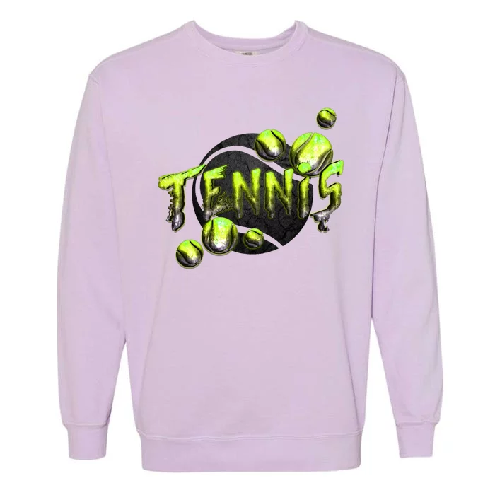 Tennis Garment-Dyed Sweatshirt