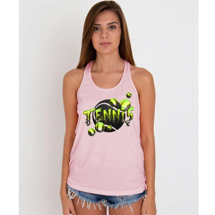 Tennis Women's Knotted Racerback Tank