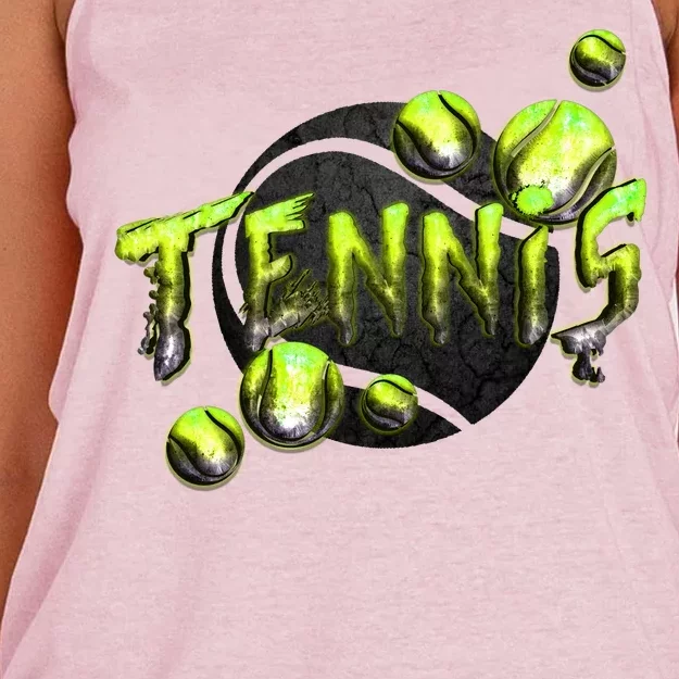 Tennis Women's Knotted Racerback Tank