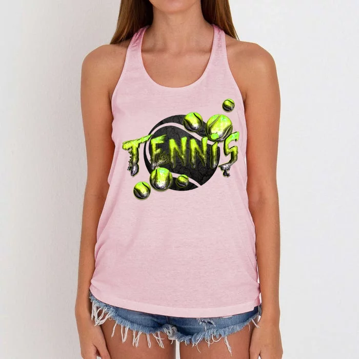 Tennis Women's Knotted Racerback Tank