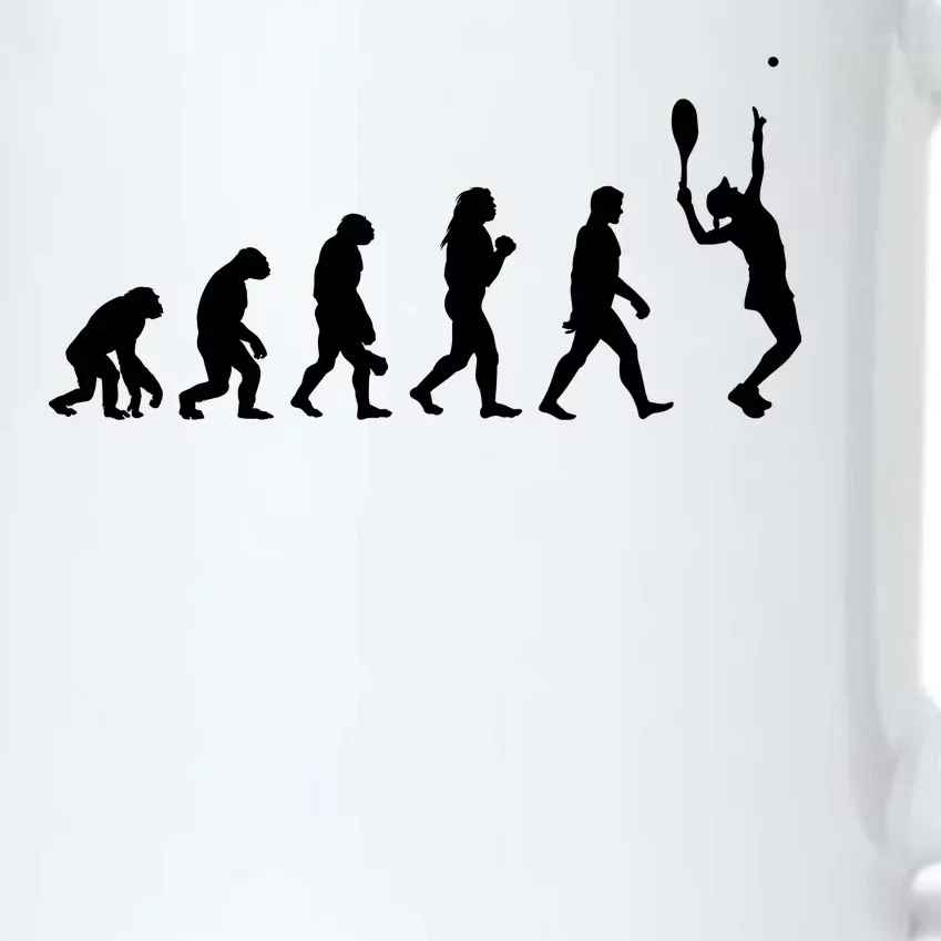 Tennis Evolution Black Color Changing Mug