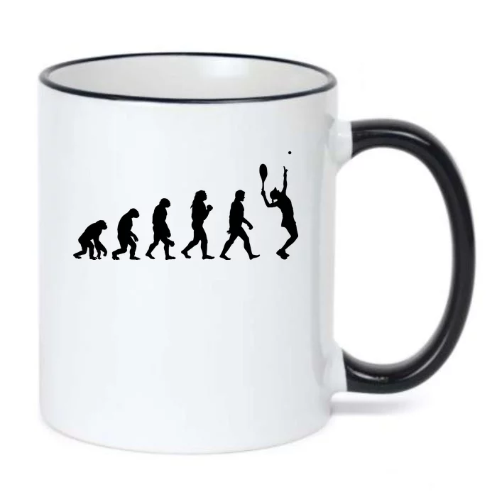 Tennis Evolution Black Color Changing Mug