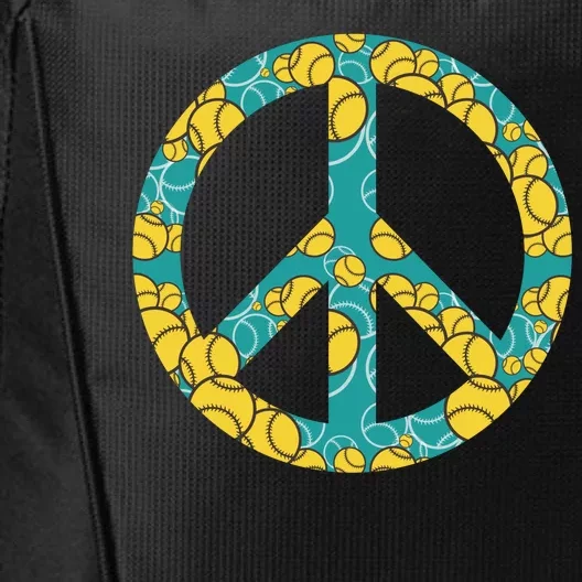 Tennis Peace Sign City Backpack