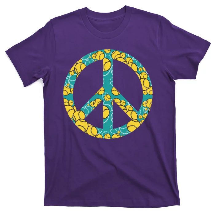 Tennis Peace Sign T-Shirt | TeeShirtPalace