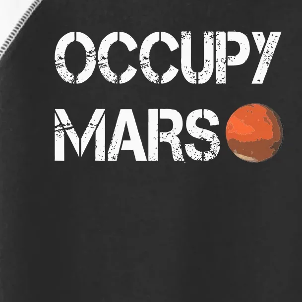 The Explorer Occupy Mars Space Toddler Fine Jersey T-Shirt