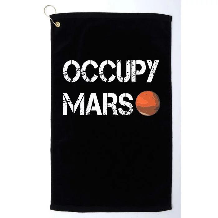 The Explorer Occupy Mars Space Platinum Collection Golf Towel