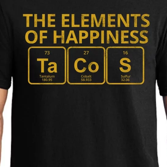 The Elements Of Happiness Taco Lover Pajama Set