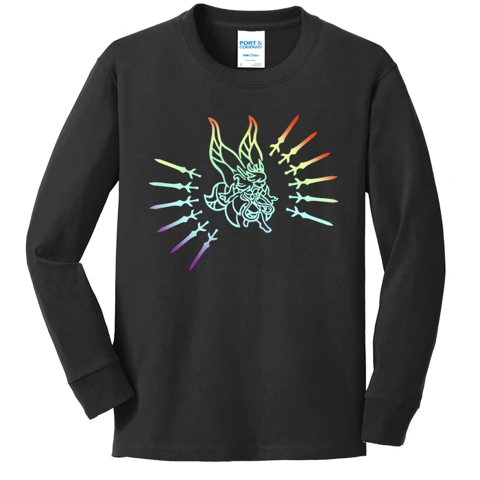 Terraria Empress Of Light Kids Long Sleeve Shirt