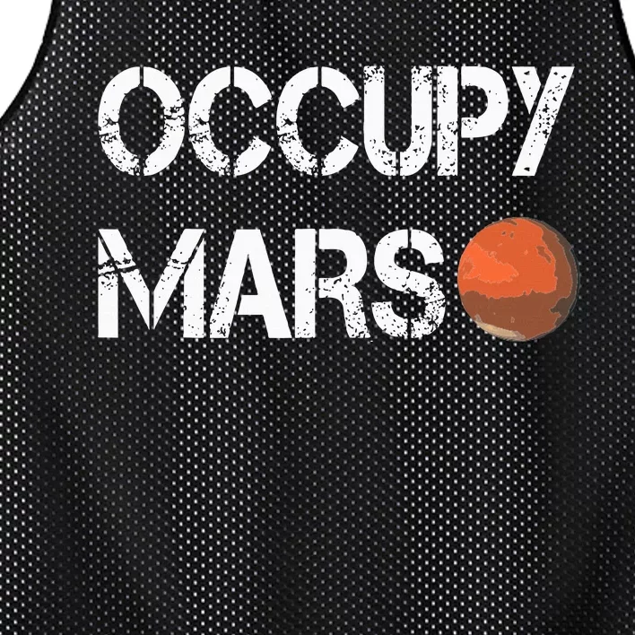 The Explorer Occupy Mars Space Mesh Reversible Basketball Jersey Tank