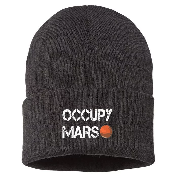 The Explorer Occupy Mars Space Sustainable Knit Beanie