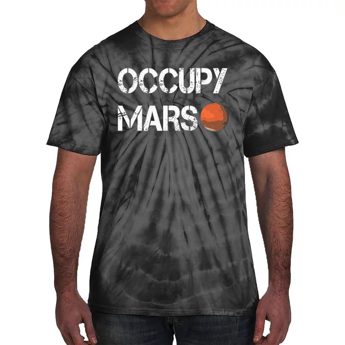 The Explorer Occupy Mars Space Tie-Dye T-Shirt