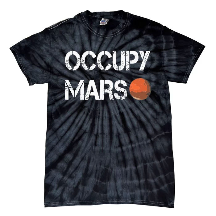 The Explorer Occupy Mars Space Tie-Dye T-Shirt