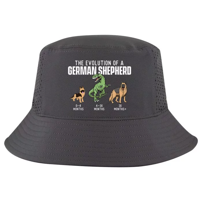 The Evolution Of A German Shepherd Dog Owner Cool Comfort Performance Bucket Hat