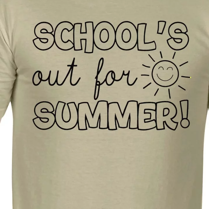 Teacher End Of Year School's Out For Summer! Last Day Comfort Colors T-Shirt