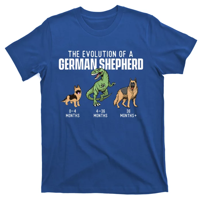 The Evolution Of A German Shepherd Dog Owner Pet Lover T-Shirt