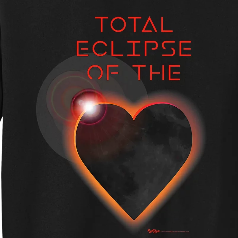 Total Eclipse Of The Solar Heart Astronomy Sweatshirt